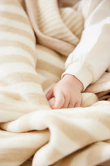 ChappyWrap Sweet Pea Stripe Mini Blanket - Multiple Options