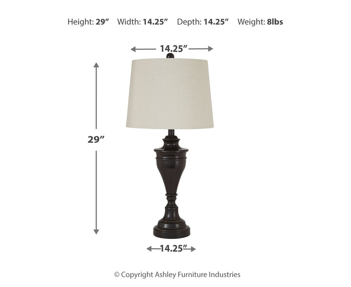 Darlita Metal Table Lamp