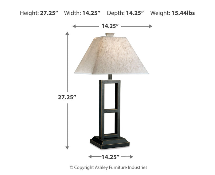 Deidra Metal Table Lamp
