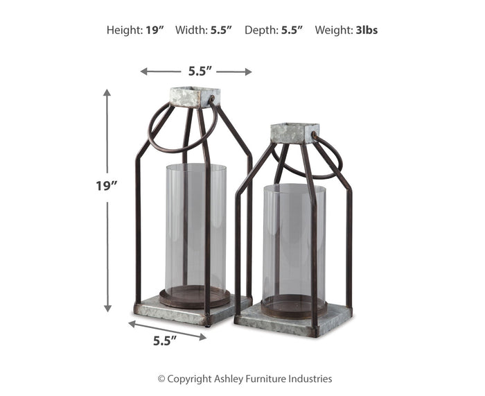 Diedrick Lantern Set