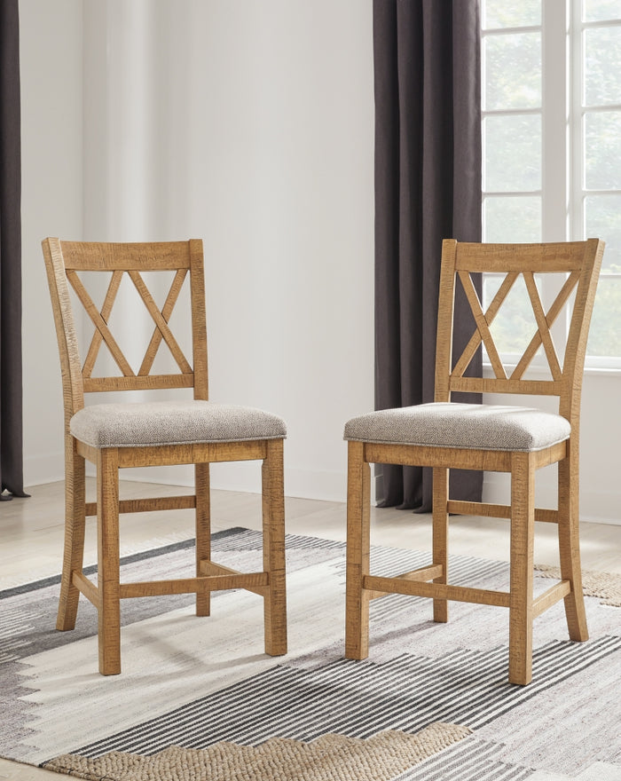 Havonplane Upholstered Barstool