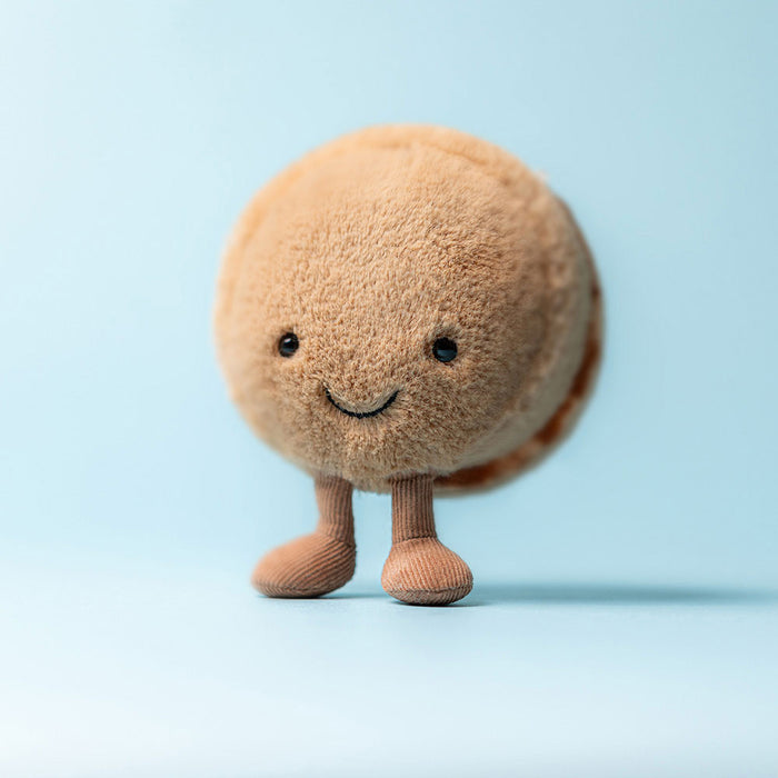 Jellycat Amuseables Mona Macaron Chocolate