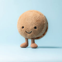 Jellycat Amuseables Mona Macaron Chocolate