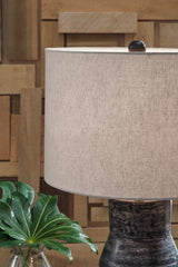 Kerbert Terracotta Table Lamp