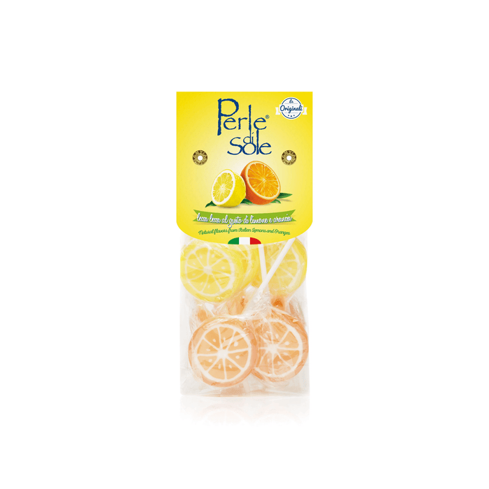 Lemon & Orange Lollipops (Imported from Italy) 4.94 oz