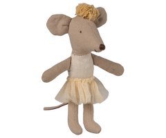 Maileg Ballerina Mouse, Little Sister, Off White