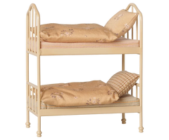 Maileg Bunk Bed, Mouse, Wheat