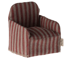 Maileg Chair, Mouse, Stripe