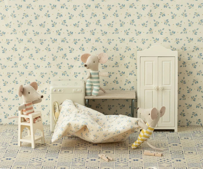 Maileg High Chair, Mouse, Off White