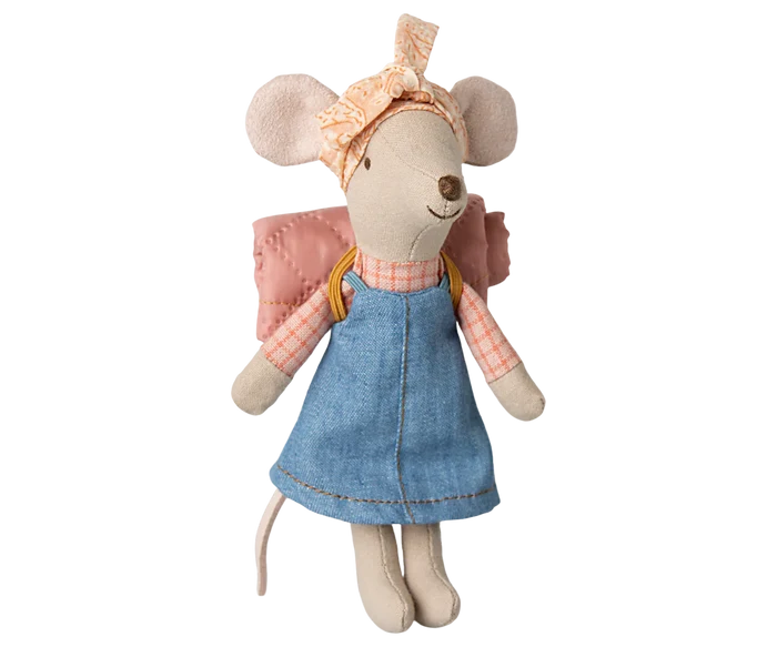 Maileg Hiker Mouse, Big Sister (New)