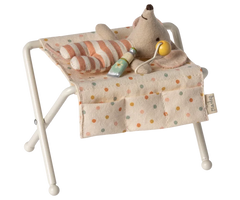 Maileg Nursery Table, Baby Mouse, Off White