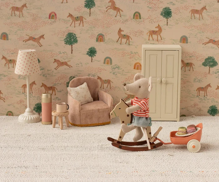 Maileg Rocking Horse, Mouse - Multiple Options