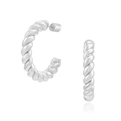Mod + Jo Lo Rope Hoop Earrings - Multiple Options