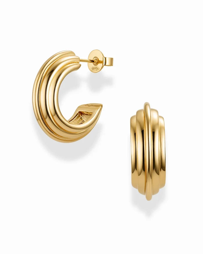Mod + Jo Whitney Hoops