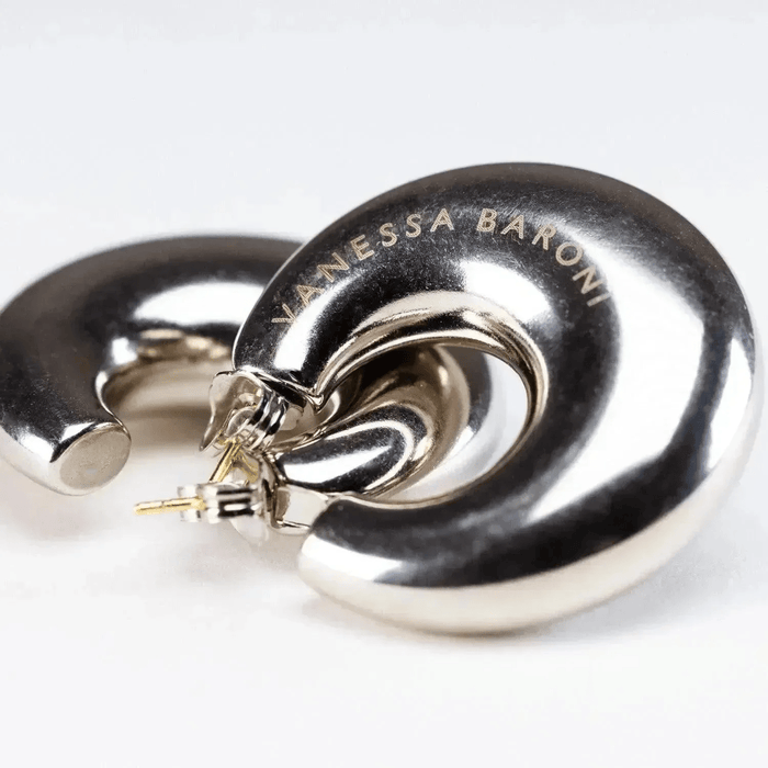 Moon Earring Silver