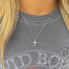 Nikki Smith Designs Crystal Cross Necklace - Multiple Options