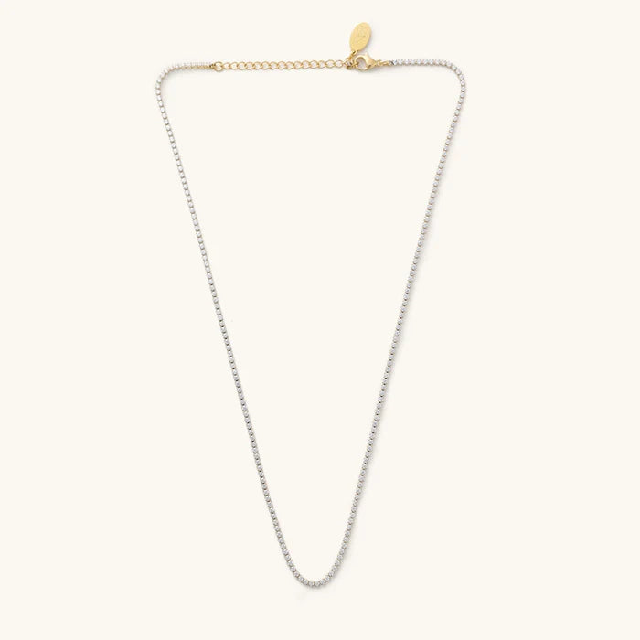 Nikki Smith Designs Micro Tennis Necklace - Multiple Options