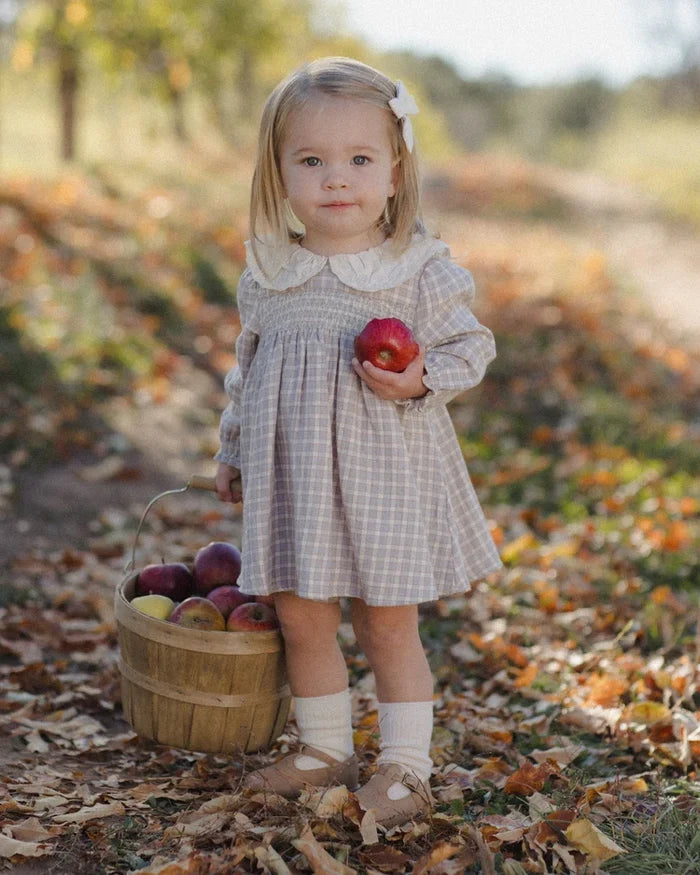 Quincy Mae Callie Dress, Blue Gingham