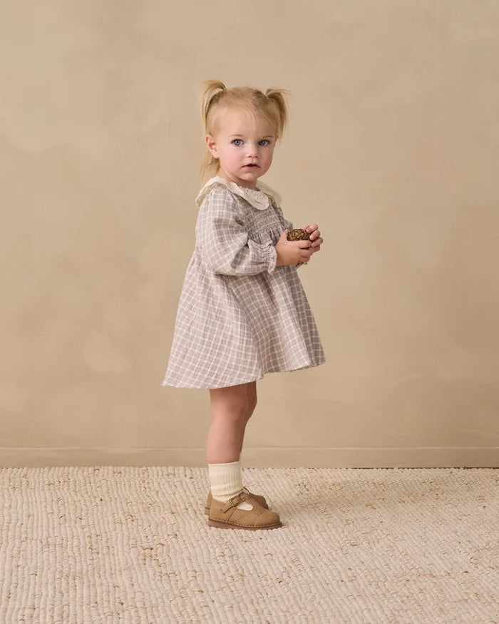 Quincy Mae Callie Dress, Blue Gingham