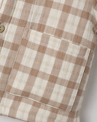 Quincy Mae Ford Jacket, Rustic Plaid