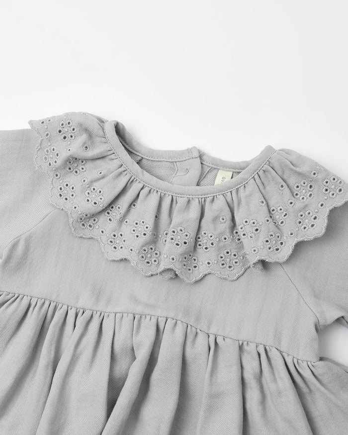 Quincy Mae Thalia Romper, Cloud