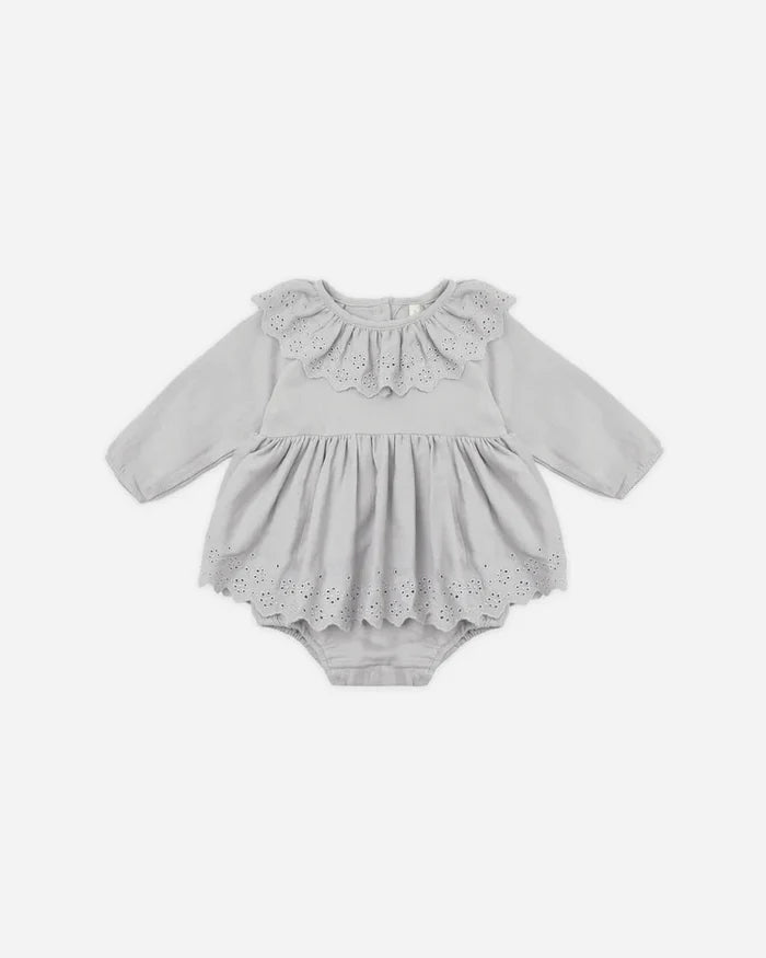 Quincy Mae Thalia Romper, Cloud