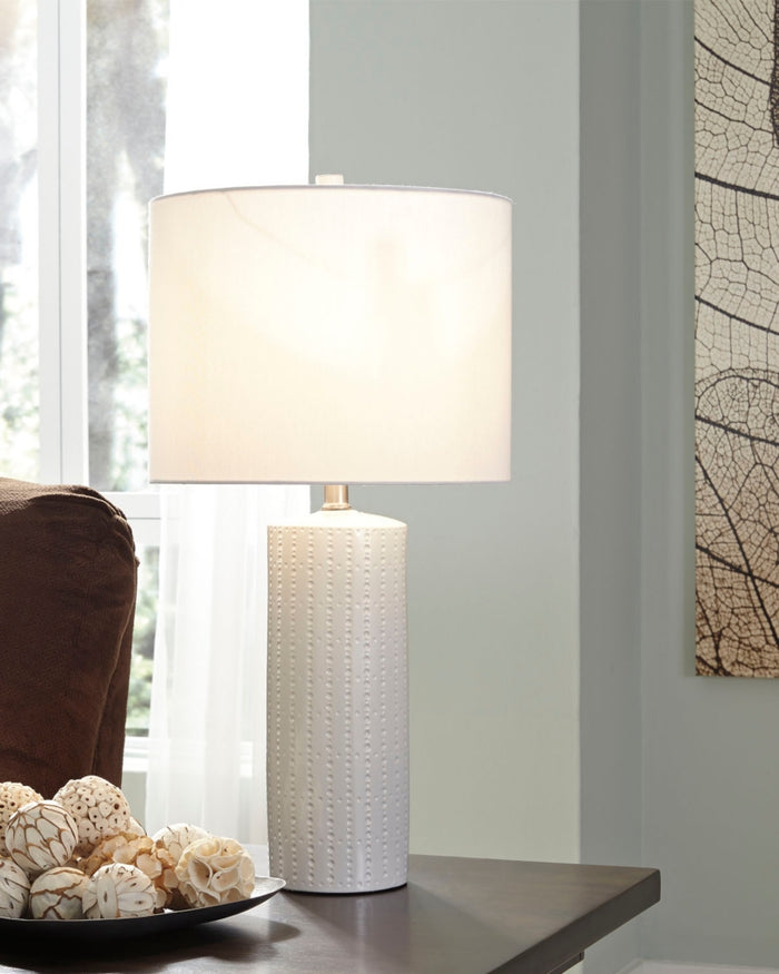 Steuben Ceramic Table Lamp