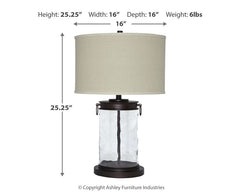 Tailynn Glass Table Lamp