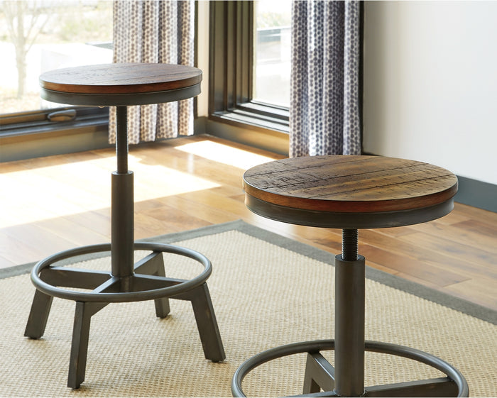 Torjin Swivel Stool