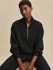 Varley Davidson Sweat, Black