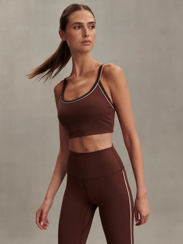 Varley FreeSoft™ Piper Bra, Brown Stone
