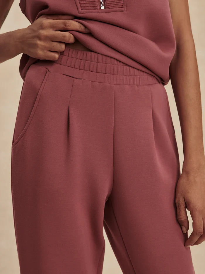 Varley The Rolled Cuff Pant 28.5", Wild Rhubarb