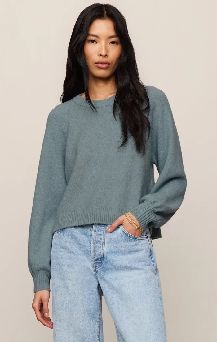 Z Supply Coming Up Cozy Sweater, Soft Succulent